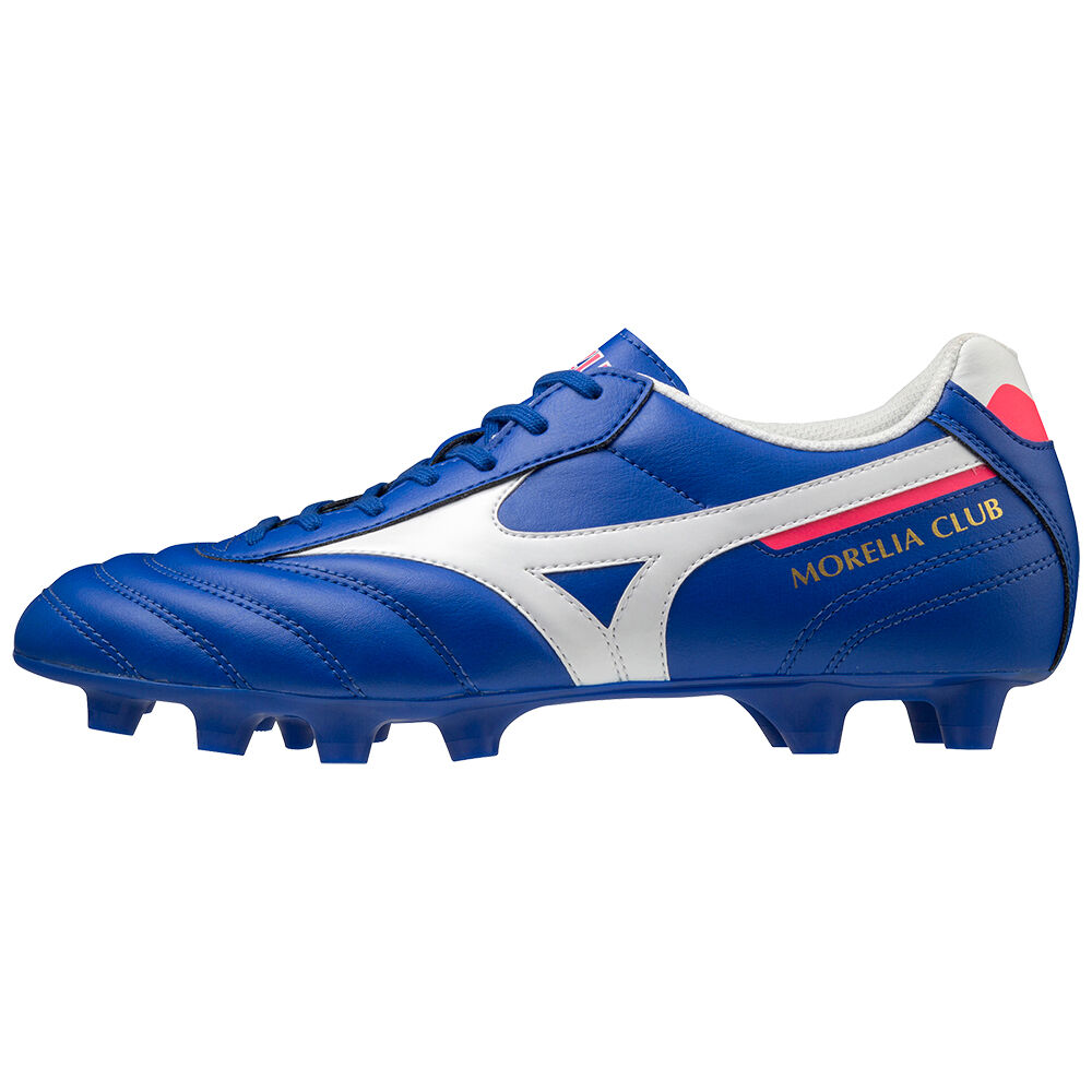 Mizuno Women's Morelia II Club Soccer Cleats Blue/White (P1GA201625-WMK)